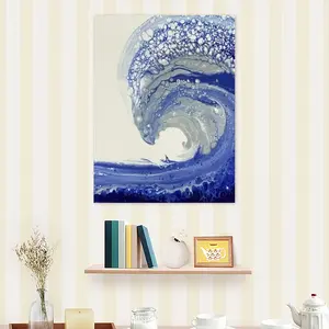 Tsunami Self Adhesive Poster (Multi-Size)