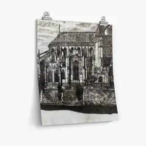 Notre Dame De Paris Self Adhesive Poster (Multi-Size)