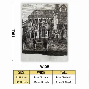 Notre Dame De Paris Self Adhesive Poster (Multi-Size)