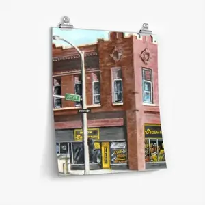 #17Th And O Sindwinders Self Adhesive Poster (Multi-Size)