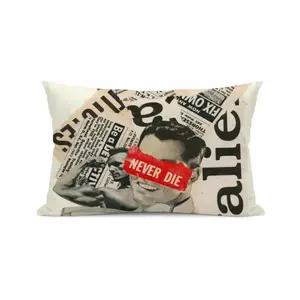 Be A New Man Polyester Pillow (Rectangle, Multi-Size)