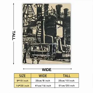 Gas Works Self Adhesive Poster (Multi-Size)