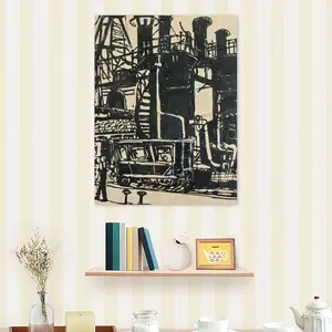 Gas Works Self Adhesive Poster (Multi-Size)