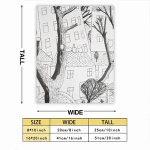 Trees Self Adhesive Poster (Multi-Size)