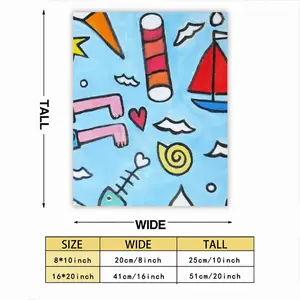 Seaside Self Adhesive Poster (Multi-Size)