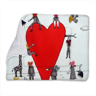 Love Is All Around Pet Warm Pad (Multi-Size)