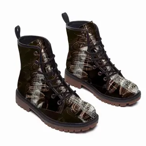 Men Outretemps Leather Work Boots