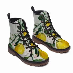 Men Lemon Branch Leather Work Boots