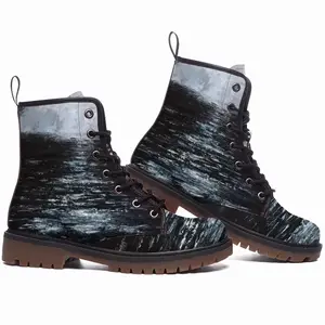 Men Moonlit Path Leather Work Boots