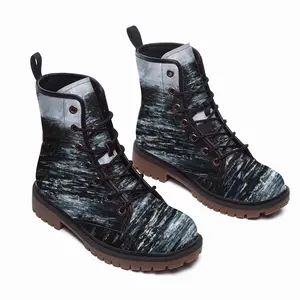 Men Moonlit Path Leather Work Boots