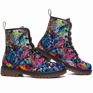 Men Palett Of A Young Painter 2019 Leather Work Boots