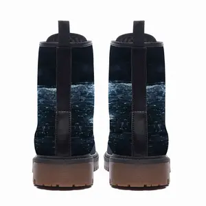 Men Silent Sea Leather Work Boots