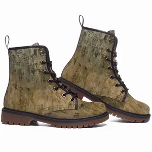 Men Hidden City Leather Work Boots