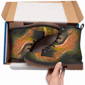 Men Valley Of Fire Leather Work Boots