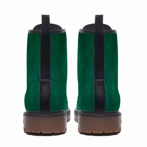 Men Emerald And Blue Ii Leather Work Boots