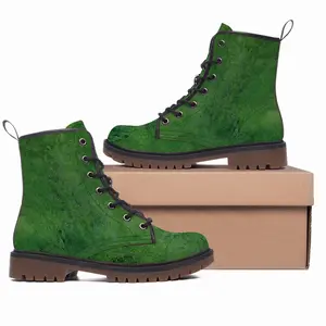 Men Green Jasper Ii Leather Work Boots