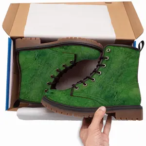 Men Green Jasper Ii Leather Work Boots