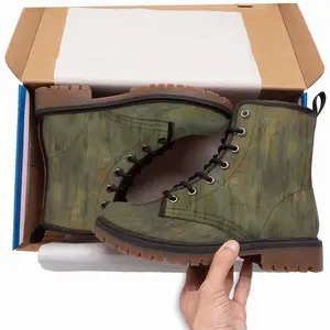 Men Diluted Leather Work Boots