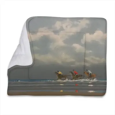 Beach With Riders Pet Warm Pad (Multi-Size)