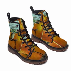 Men Home Leather Work Boots