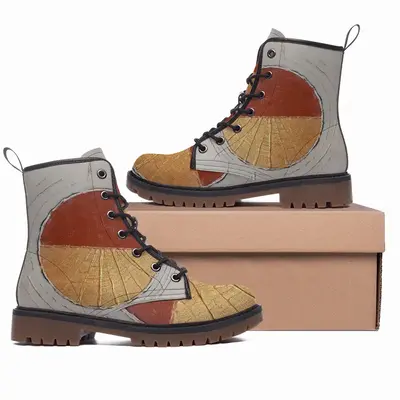 Men El Sol Leather Work Boots