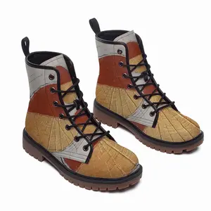 Men El Sol Leather Work Boots