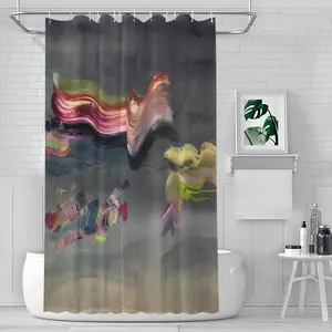 Flying #1 Shower Curtain (Multi-Size)