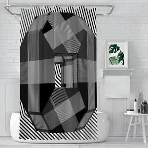 Screen Test Shower Curtain (Multi-Size)