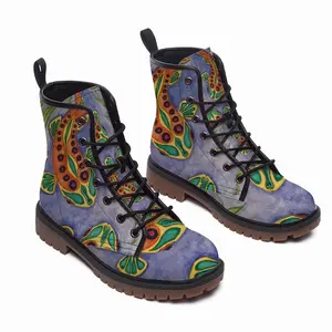 Men Koi Leather Work Boots