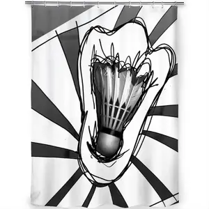 Shuttlecock Shower Curtain (Multi-Size)