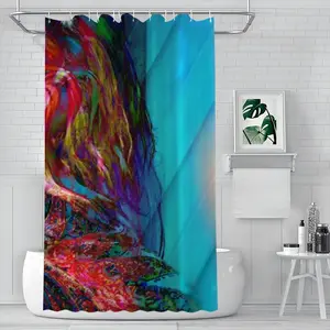 Scrambled Weed Shower Curtain (Multi-Size)