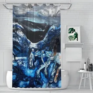 Rain Storm Shower Curtain (Multi-Size)