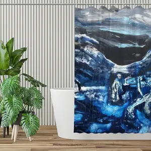 Rain Storm Shower Curtain (Multi-Size)