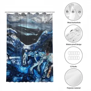 Rain Storm Shower Curtain (Multi-Size)