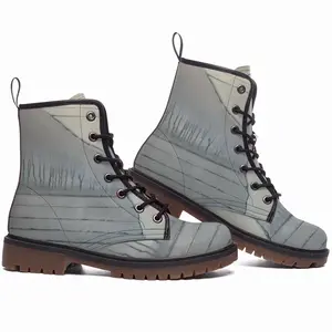 Men Rebirth - Minimalist Leather Work Boots