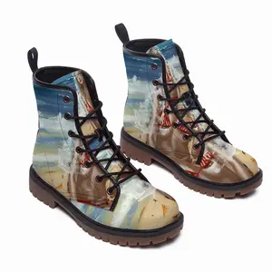 Men The Sea’S Bride Leather Work Boots