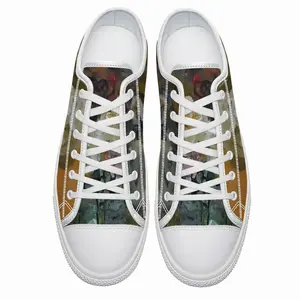 Men In The Garden Retro Canvas Shoes