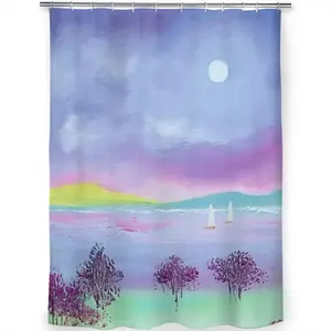 Moon Trees Shower Curtain (Multi-Size)