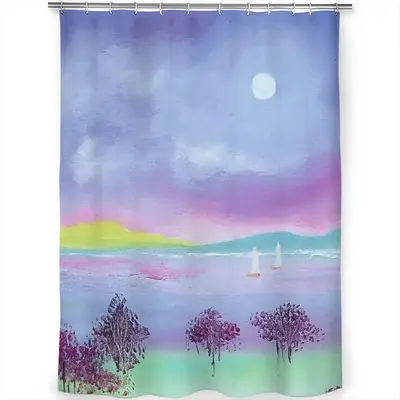 Moon Trees Shower Curtain (Multi-Size)