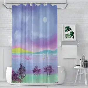 Moon Trees Shower Curtain (Multi-Size)