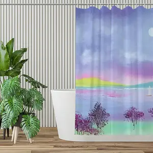 Moon Trees Shower Curtain (Multi-Size)