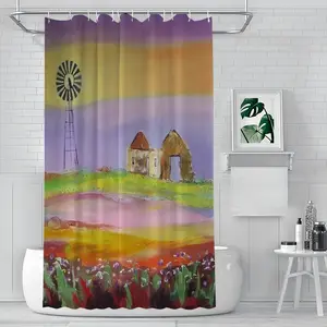 Windmill Shower Curtain (Multi-Size)