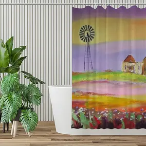 Windmill Shower Curtain (Multi-Size)