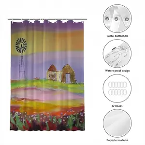 Windmill Shower Curtain (Multi-Size)