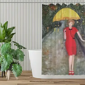 Rainy Night Shower Curtain (Multi-Size)