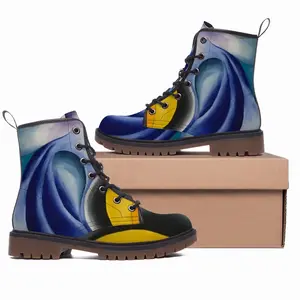 Men My Hokusai 17 Leather Work Boots