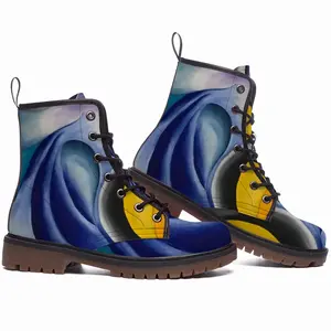 Men My Hokusai 17 Leather Work Boots