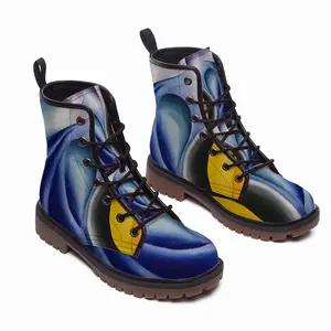 Men My Hokusai 17 Leather Work Boots