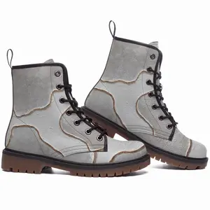 Men Blanket Of Snow Leather Work Boots