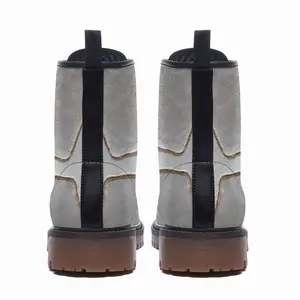 Men Blanket Of Snow Leather Work Boots